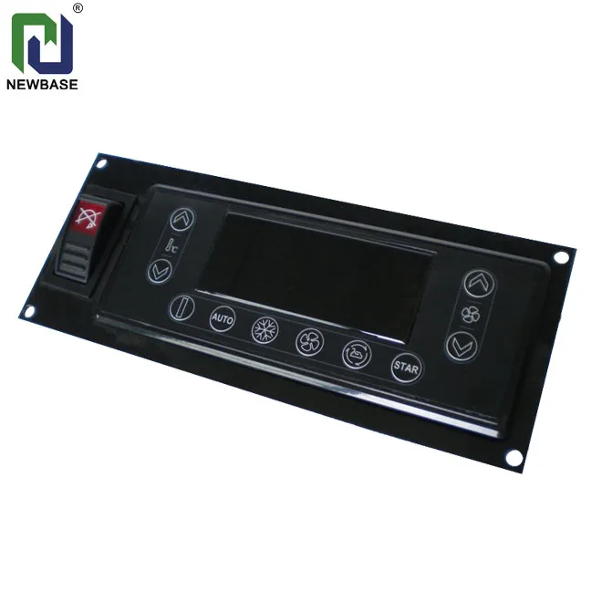 Auto air conditioning control panel bus climate controller