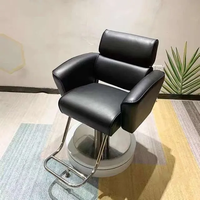 New Design Modern Cheap Lift Comfortable Stylish Hair Beauty Salon Furniture Styling Barber Chair