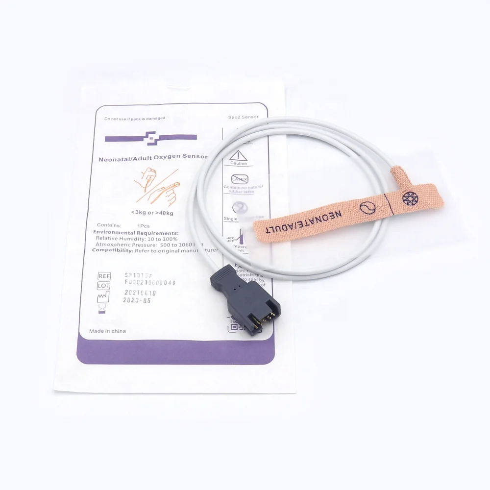 Masim 1862 Compatible Neonate/ Adult Disposable Spo2 sensor 9pin disposable oxygen sensor Adhesive Tape sensor