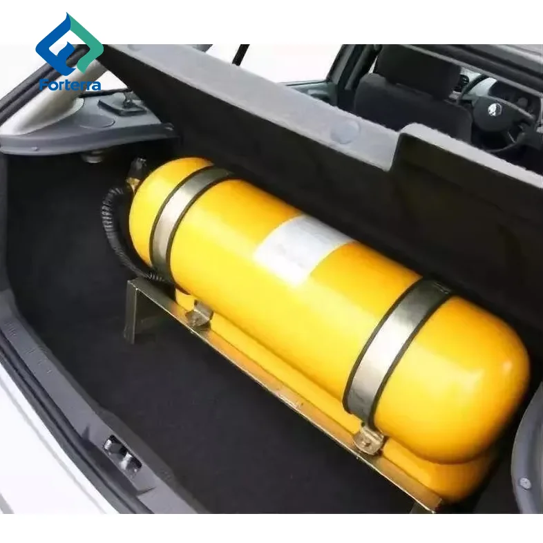 Factory Direct Sales ISO 11439 Standard Type 1 CNG Cylinder 279mm 40L 60L 80L Light Weight CNG Cylinder Price