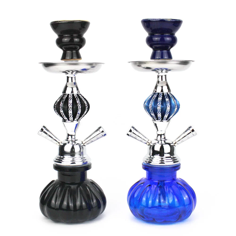 Hot Small Size Iron Hookah Nargila Travel Portable Hookah Pumpkin Shisha
