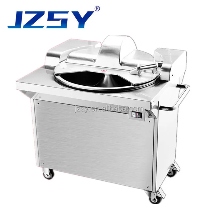 Wholesale price cheap commercial stainless steel automatic small meat sausage bowl cutter/surimi vegetable chopper mixer machine
