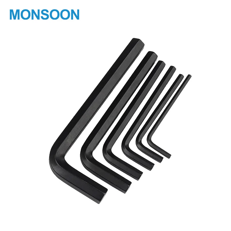 Набор шестигранных ключей MONSOON из черного оксида для шестигранного торцевого винта L/Z-образного