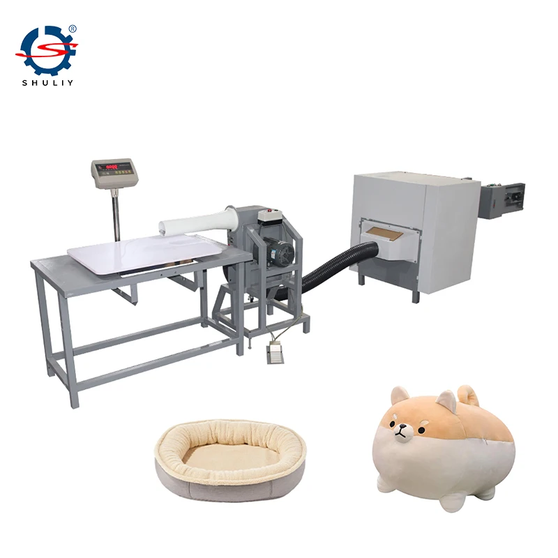 Good Quality Pillow Core Filling Machine / Fiber Opening And Pillow Filling Machine / Cotton Pillow Filling Machines