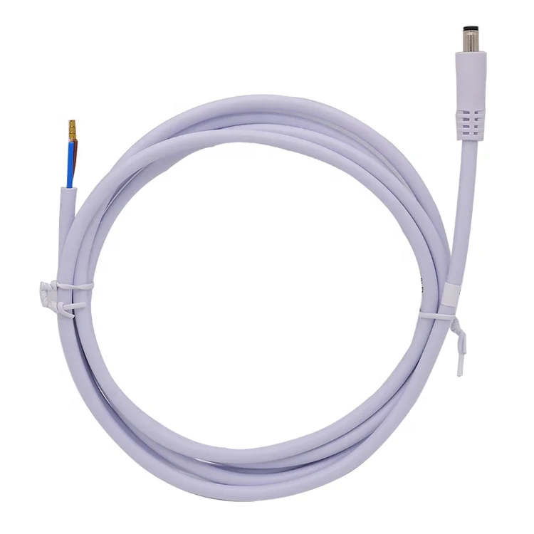 DC5.5 2.1mm male plug to open Cable