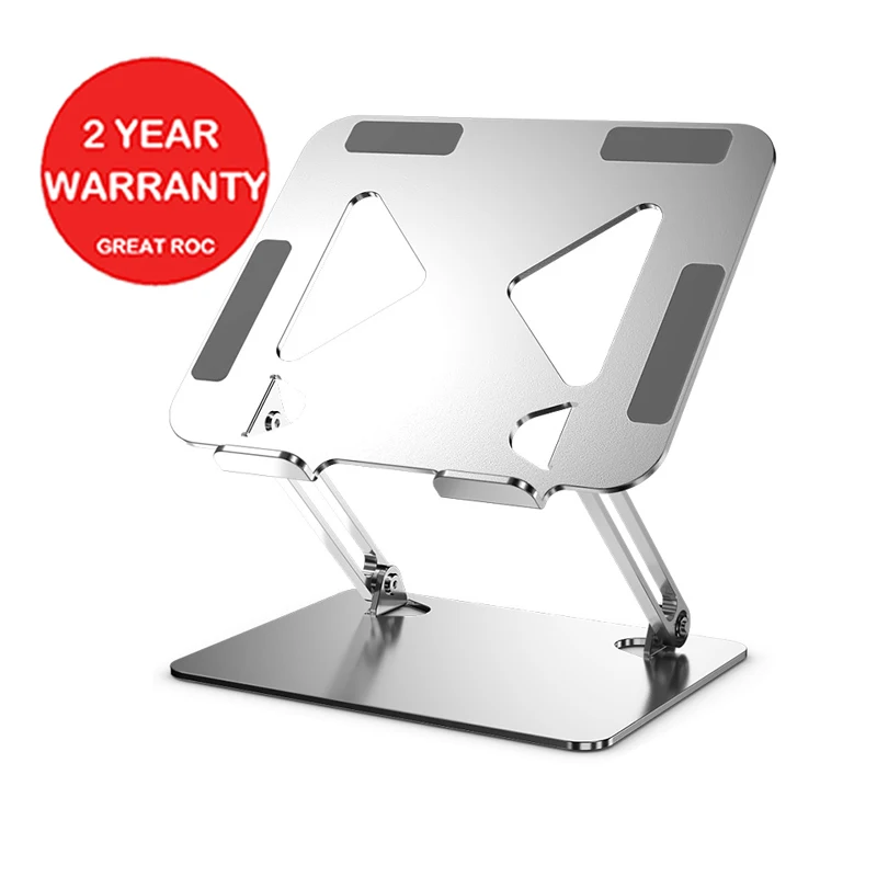 Новейшая недорогая подставка для ноутбука Great Roc планшета Металлическая стальная компьютера складная
