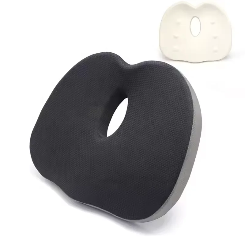 Coccyx Hip Pressure Relief Cushion Hemorrhoid Pillow Pads Adult Car Seat Cushion Orthopedic Memory Foam Cushion for office