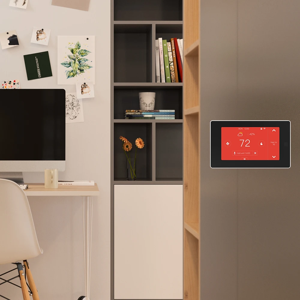 24v Google Home Hvac Programmable Room Smart Thermostat