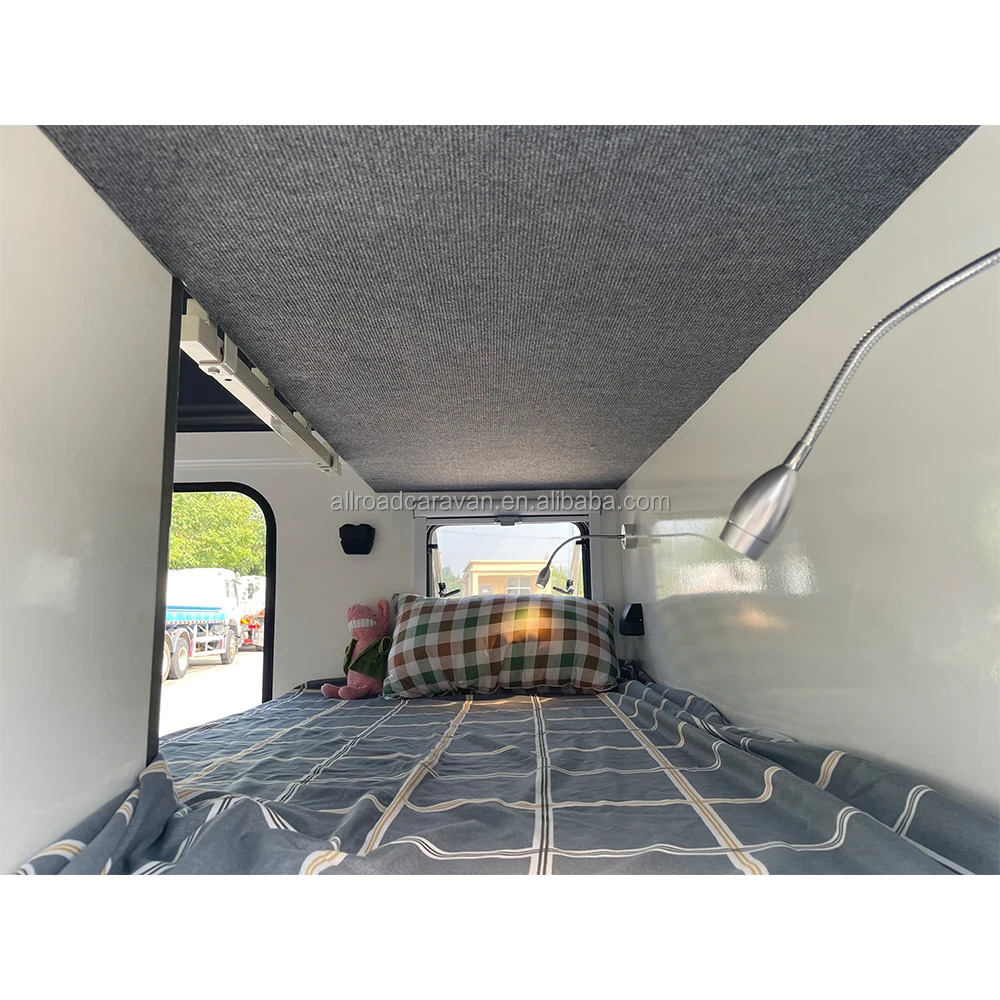 2024 aluminum Australian Standards Caravan off road caravan camping trailers caravan with bathroom for 5 person