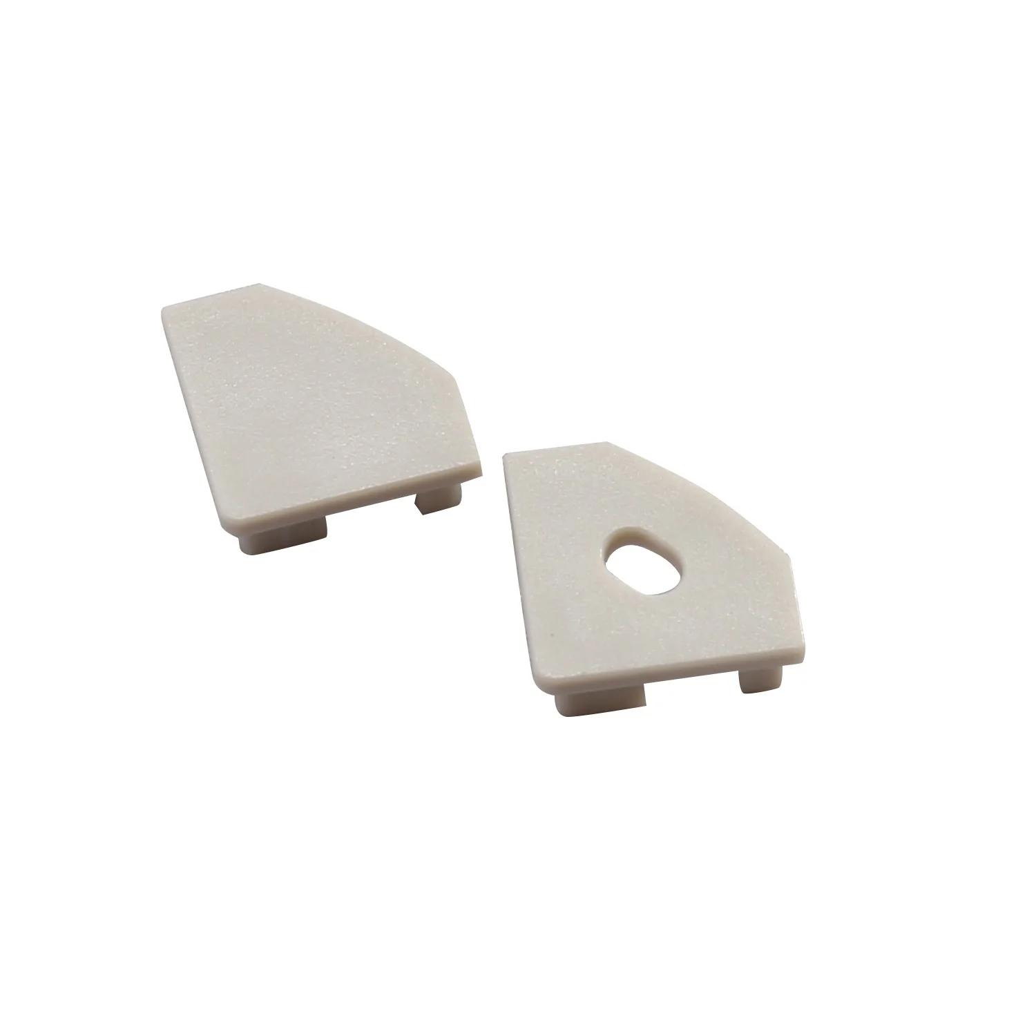 Customized 45 Degree Triangle Aluminum Profile Channel For Corner LED lighting