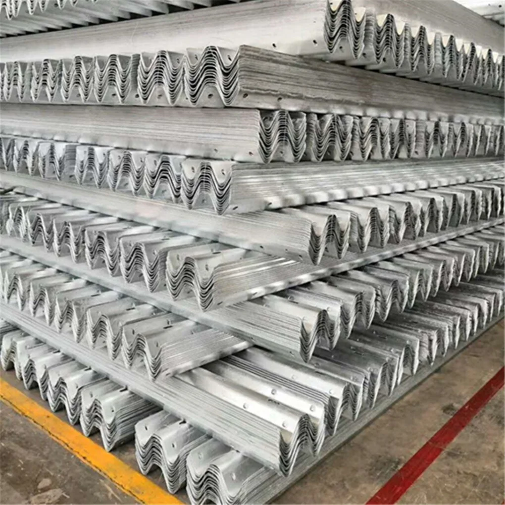 Ce Thrie Waves W Beam Steel Highway Guardrail Safety Barrier Motorway Guard Rail