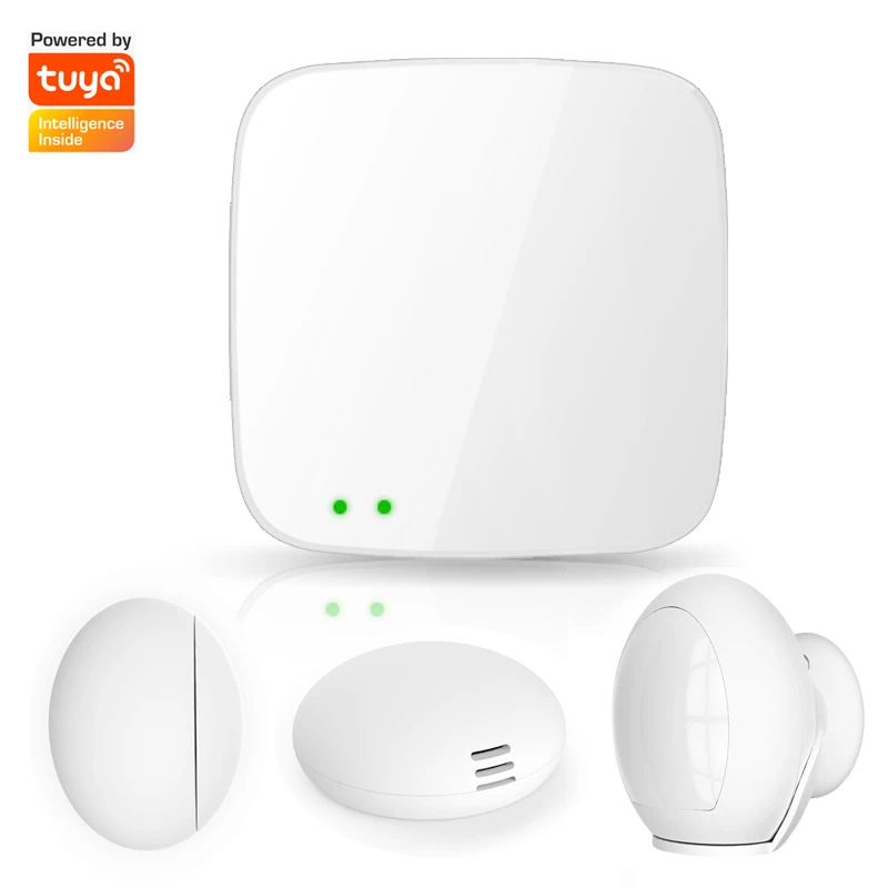 
Android/IOS Tuya App control Zigbee home security automation system, Zigbee wireless smart home kit 
