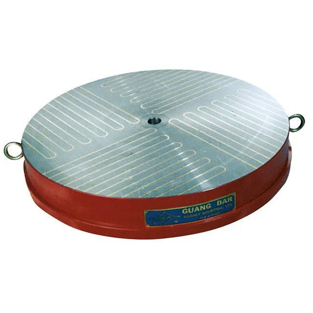 Custom Surface Design High Performance Fine Pole Rotary Electromagnetic Rotate Magnetic Chuck
