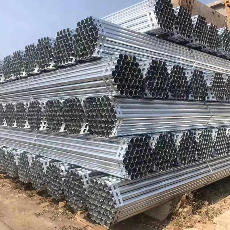 China Manufacturer Gi Pipe Price 1.5 Inch 10 Inch Galvanized Schedule 40 Seamless Steel Round Pipe
