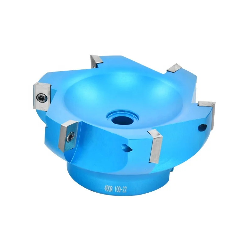 
Aluminum material BAP400R 50-22 4 Flute Face End Milling Cutter 10pcs APKT 1604 milling Inserts 