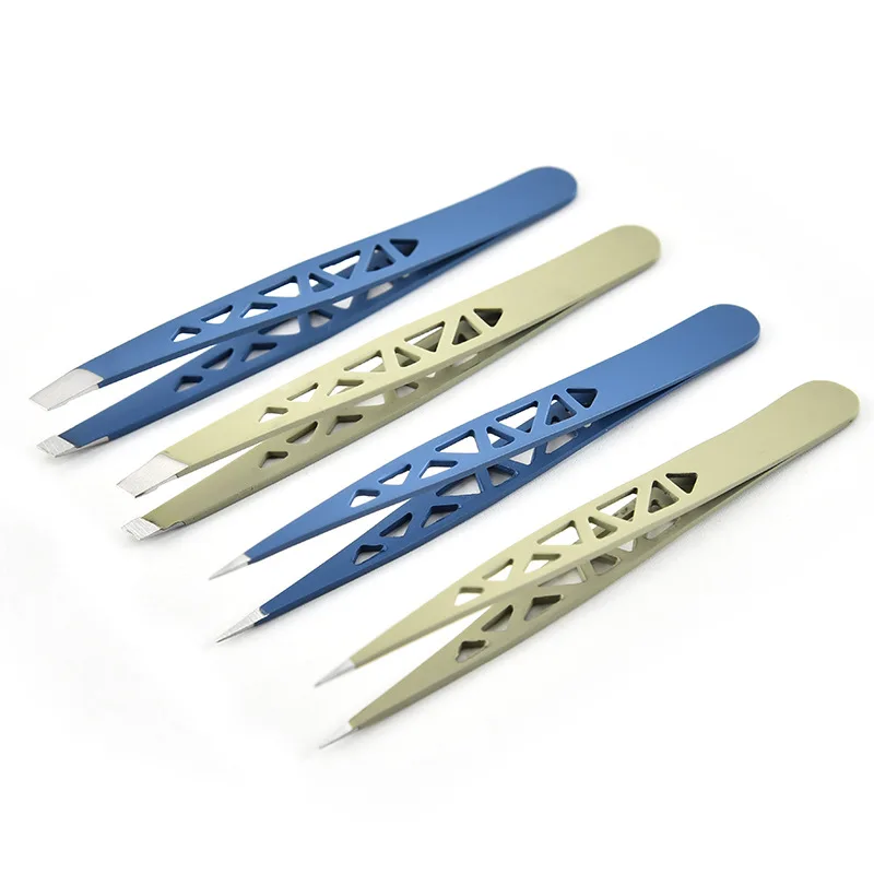 Factory Wholesales Makeup Tool Eyebrow Tweezer Custom Eyelash Tweezers