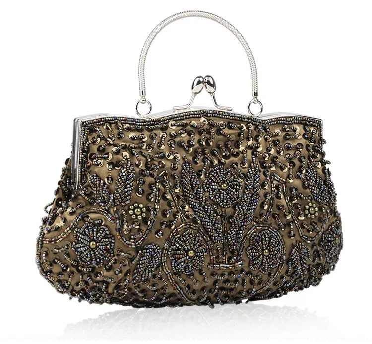 
new arrival hand made pearl party evening purse bag women famous brands evening bag hand bags 