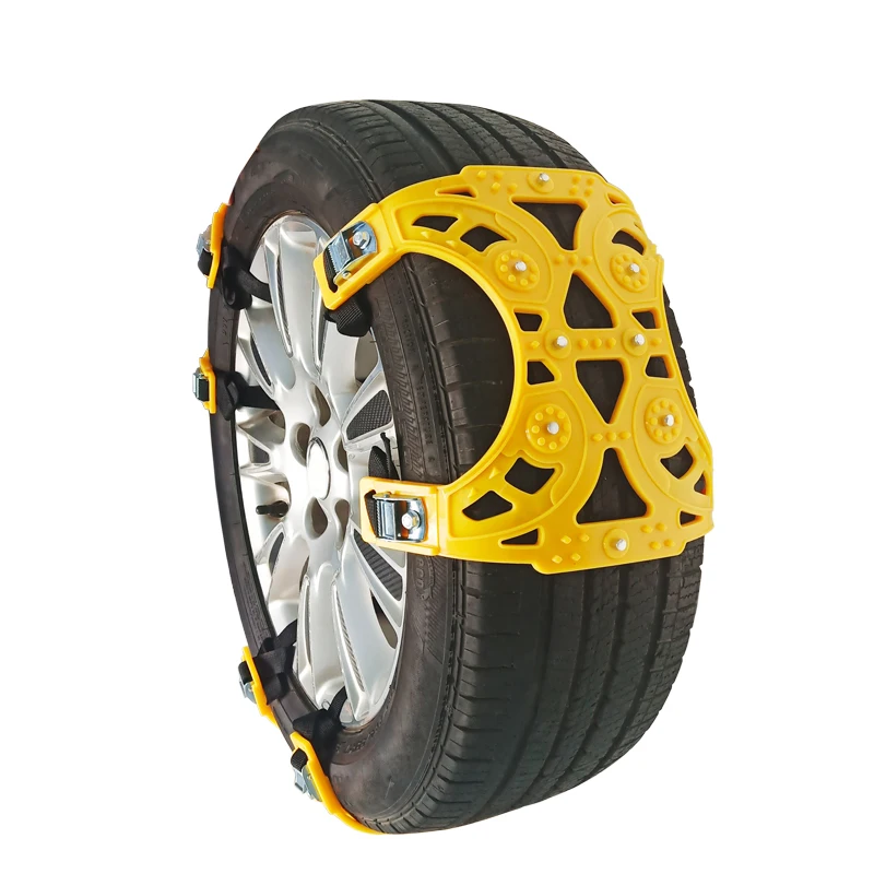 
High Quality Plastic Safty Snow Tire Chains for Pssenger Car with Good Price 