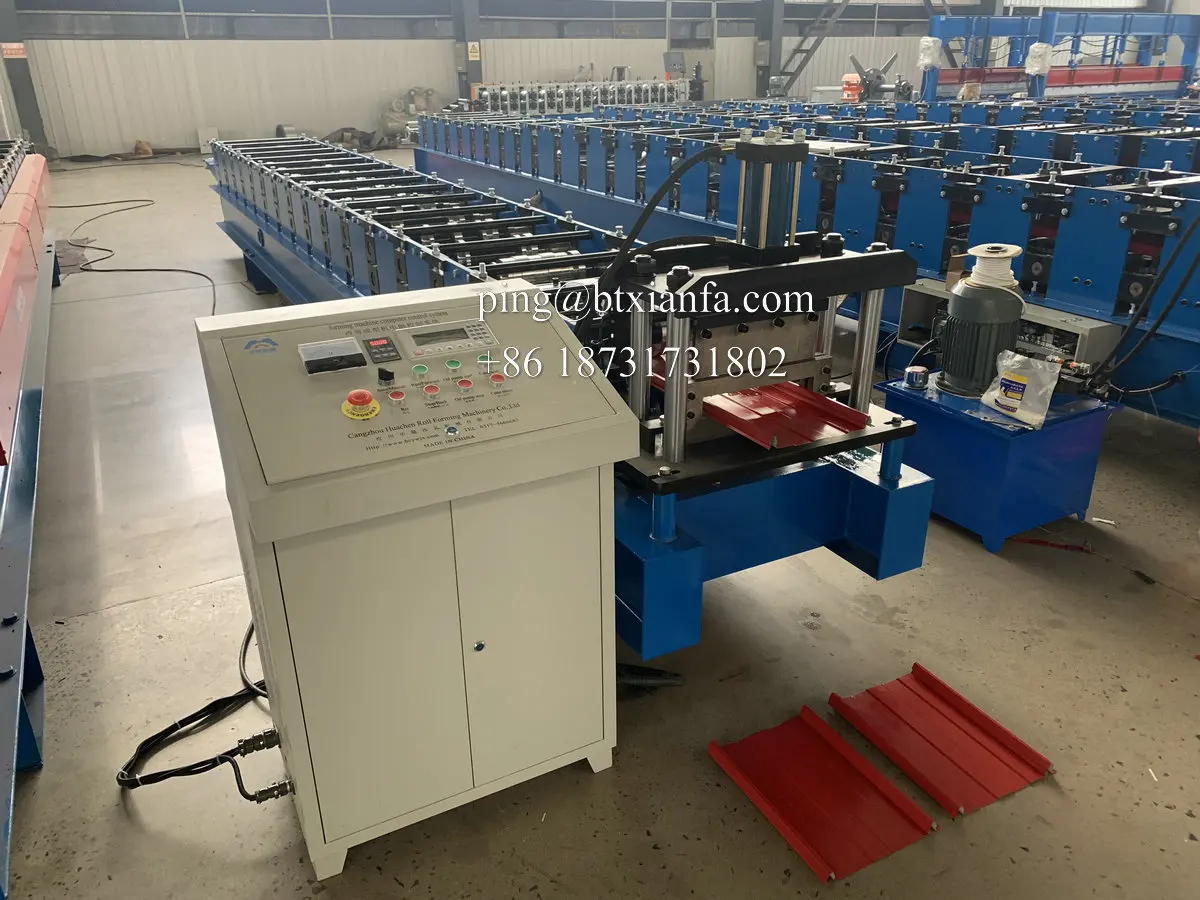 standing seam metal roofing panel self lock roll forming machine