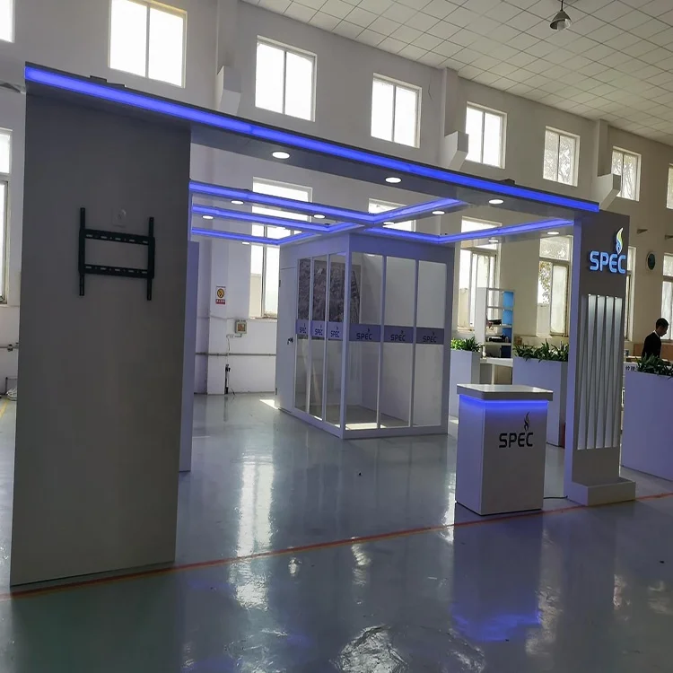 Zizexpo простая сборка деревянный Модульный Выставочный стенд выставочный 6x6 для продажи другое Торговое оборудование