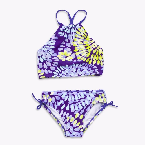 Custom kids swimwear girl cute baby swim body suit children swimming wear beachwear kids suit