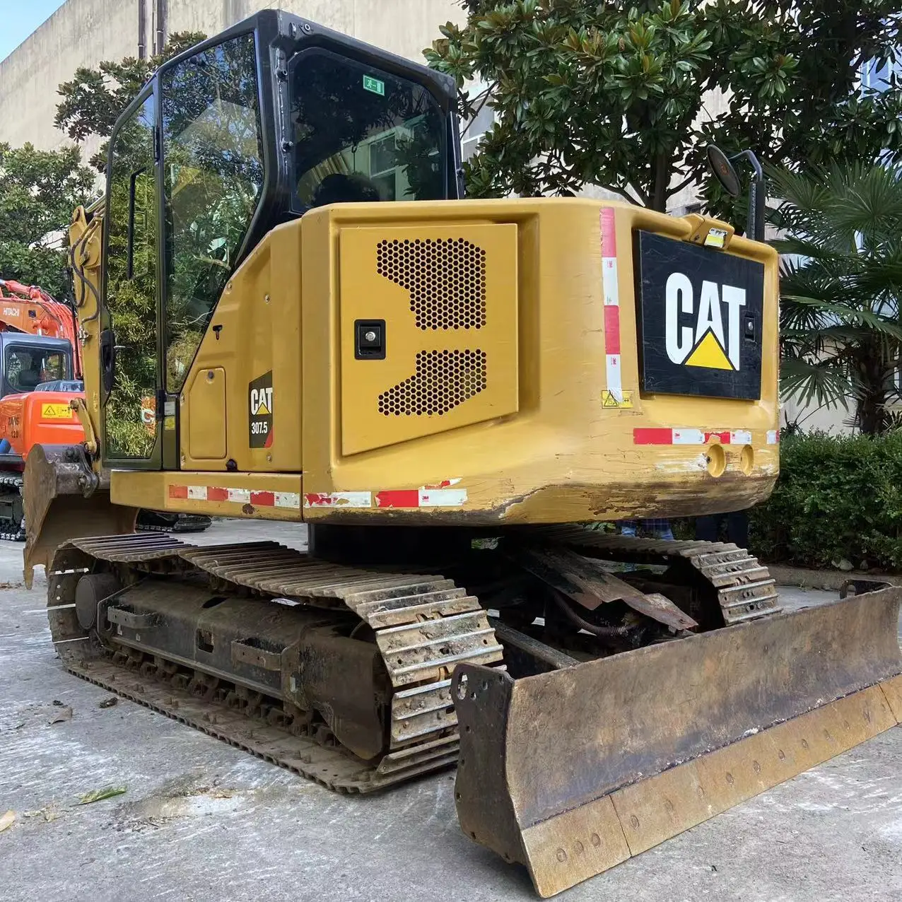 used good condition cat 307.5 excavator for sale with cheap price in shanghai