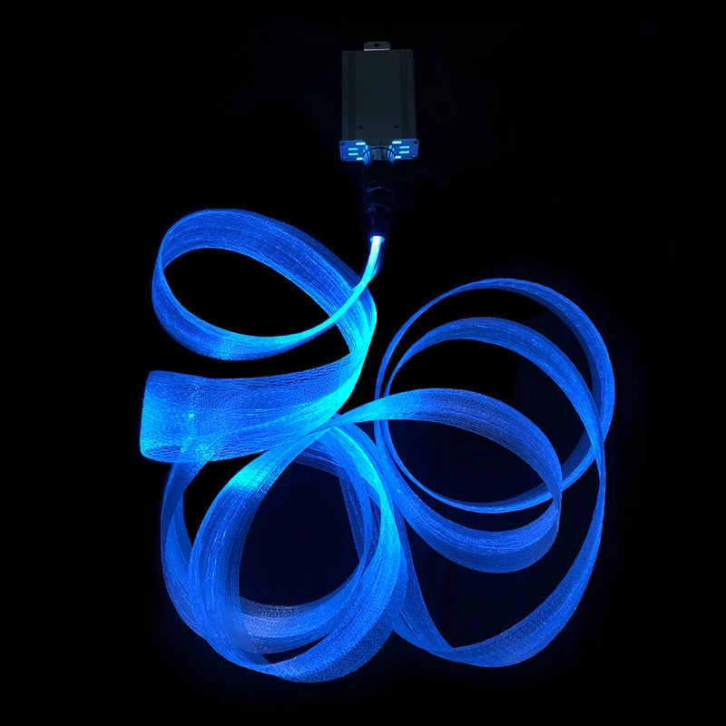 Colors Changeable 105 Tails Mesh Fiber Optic Lighting Ceiling and Tree Decorative Led Netting Lights