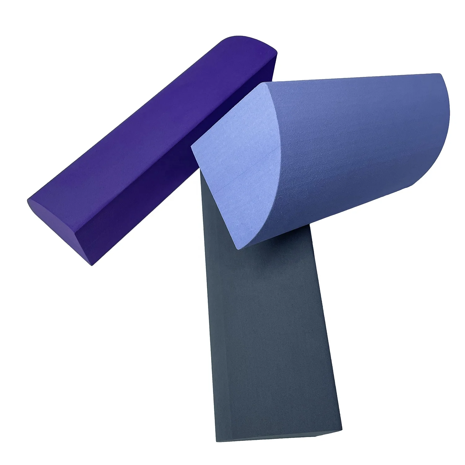 HUNLON High Density EVA foam yoga Blocks 9x6x4' , Cube Stretch Blocks wedge bricks