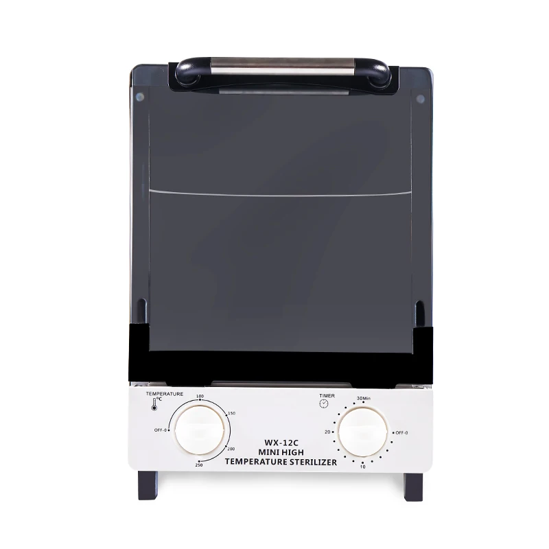 WX-12 Desktop disinfection cabinet small vertical beauty dental stainless steel timing towel disinfection cabinet