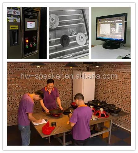 Pro audio НЧ динамик цена 15 'динамик НЧ с новым дизайном красная стальная рама.