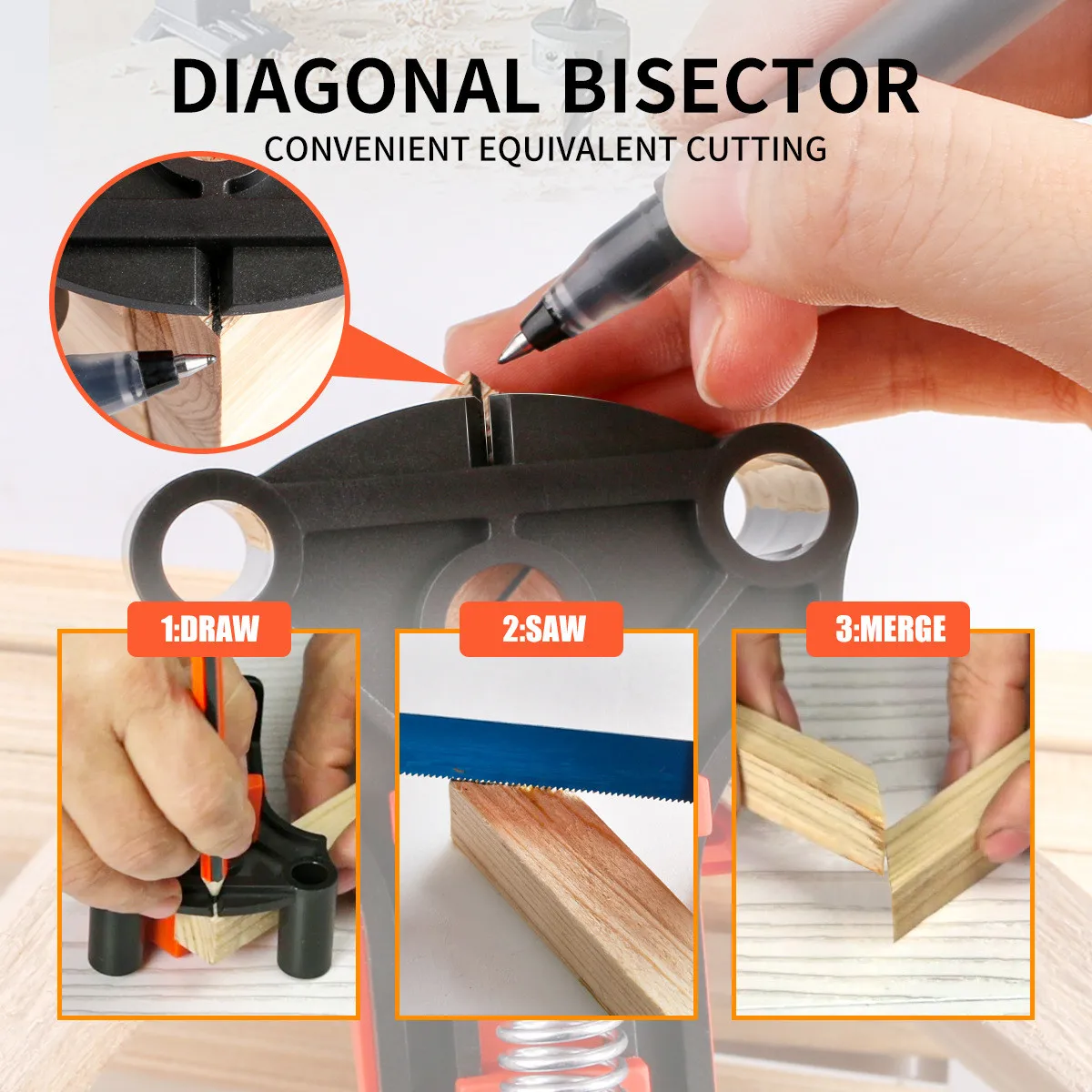 Good Quality Woodworking Hand Fixing Clips Picture Frame Corner Clip Positioning Tools 90 Angle Clamps