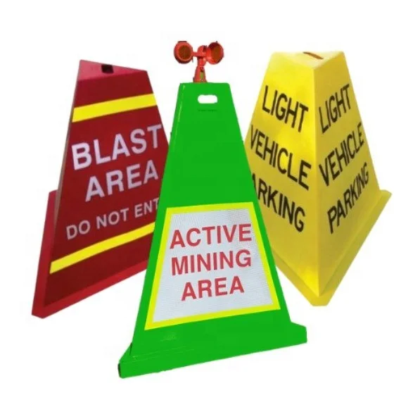 Трехсторонняя пирамидальная конусная горная треугольная табличка с текстом на заказ Светоотражающая наклейка знак опасности