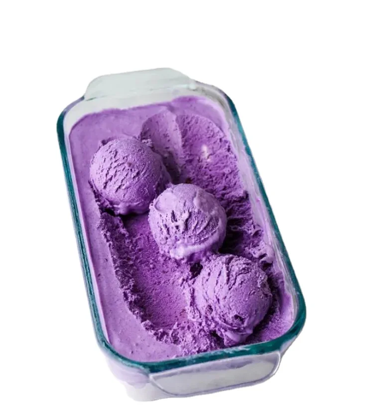 OEM вкусный фиолетовый порошок мороженого yam