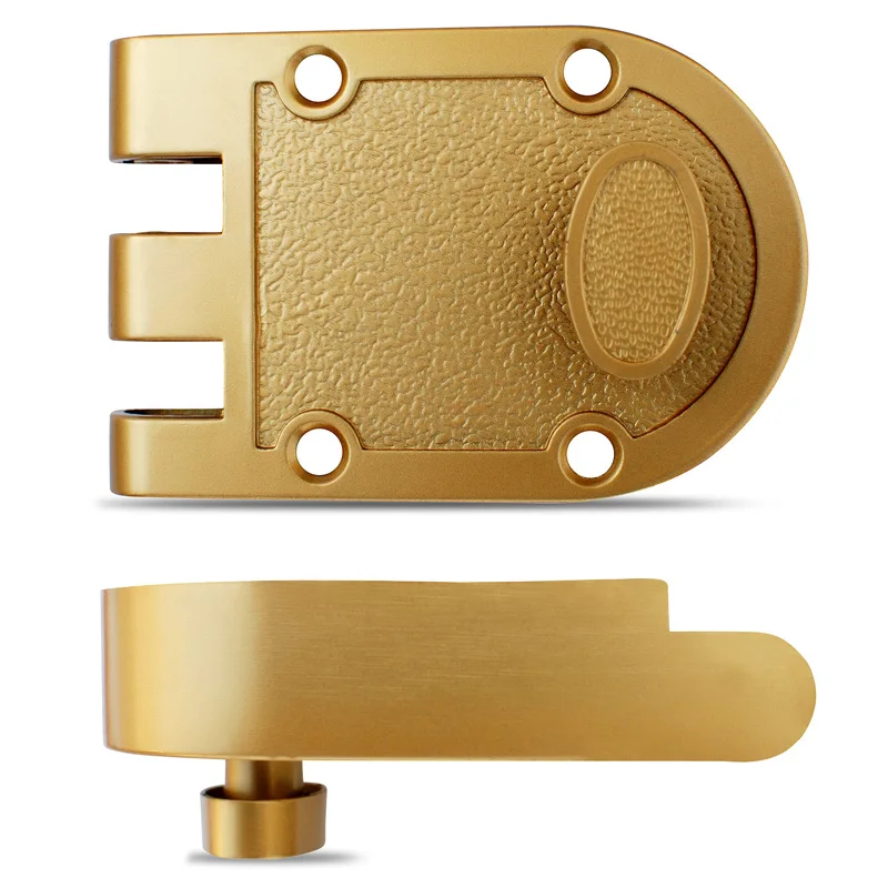 Bronze Jimmy Proof Style Anti-Theft Night Latch Bolt Rim Lock Zinc Cylinder Traditional Antique Gold Finish Brass Deadbolt Lock