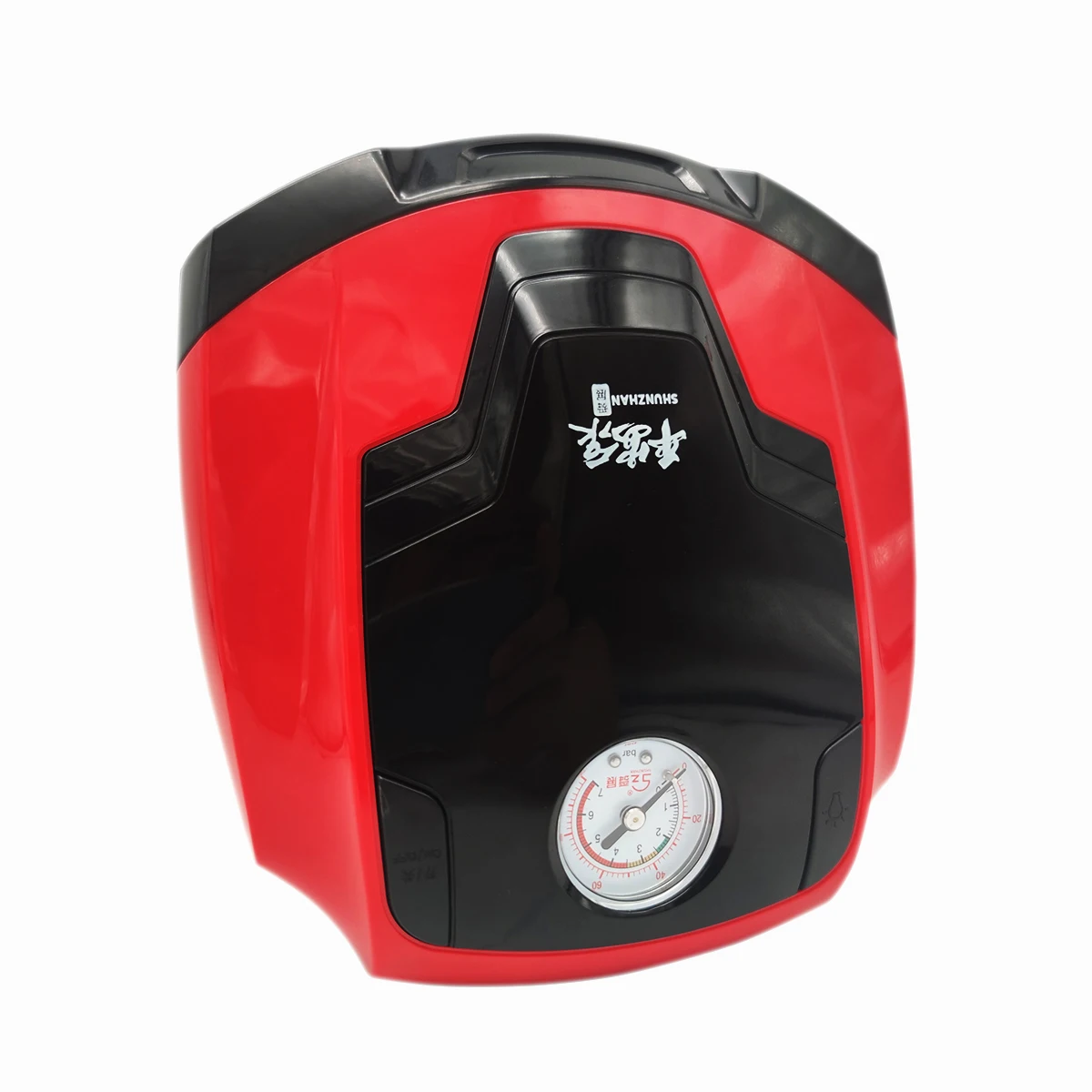 Portable car mini 25mm cylinder DC 12v digital tire inflator pump air compressor with LED light