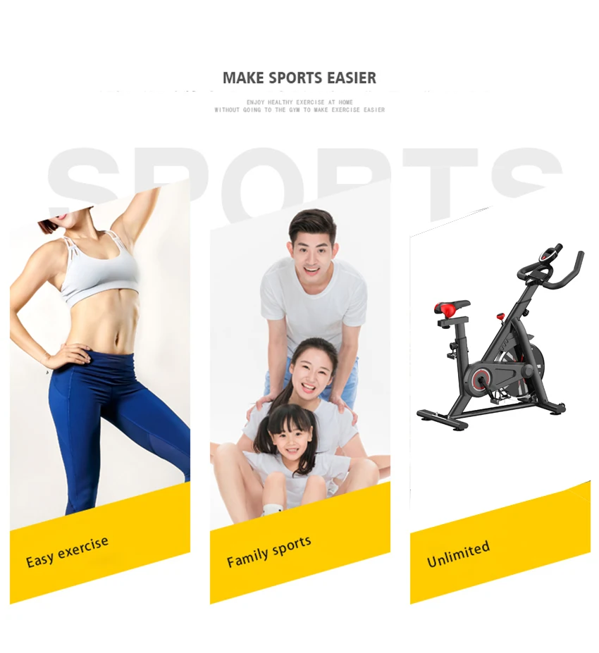 Wholesale gym equipment folding exercise bike spinning indoor magnetic spinning bike