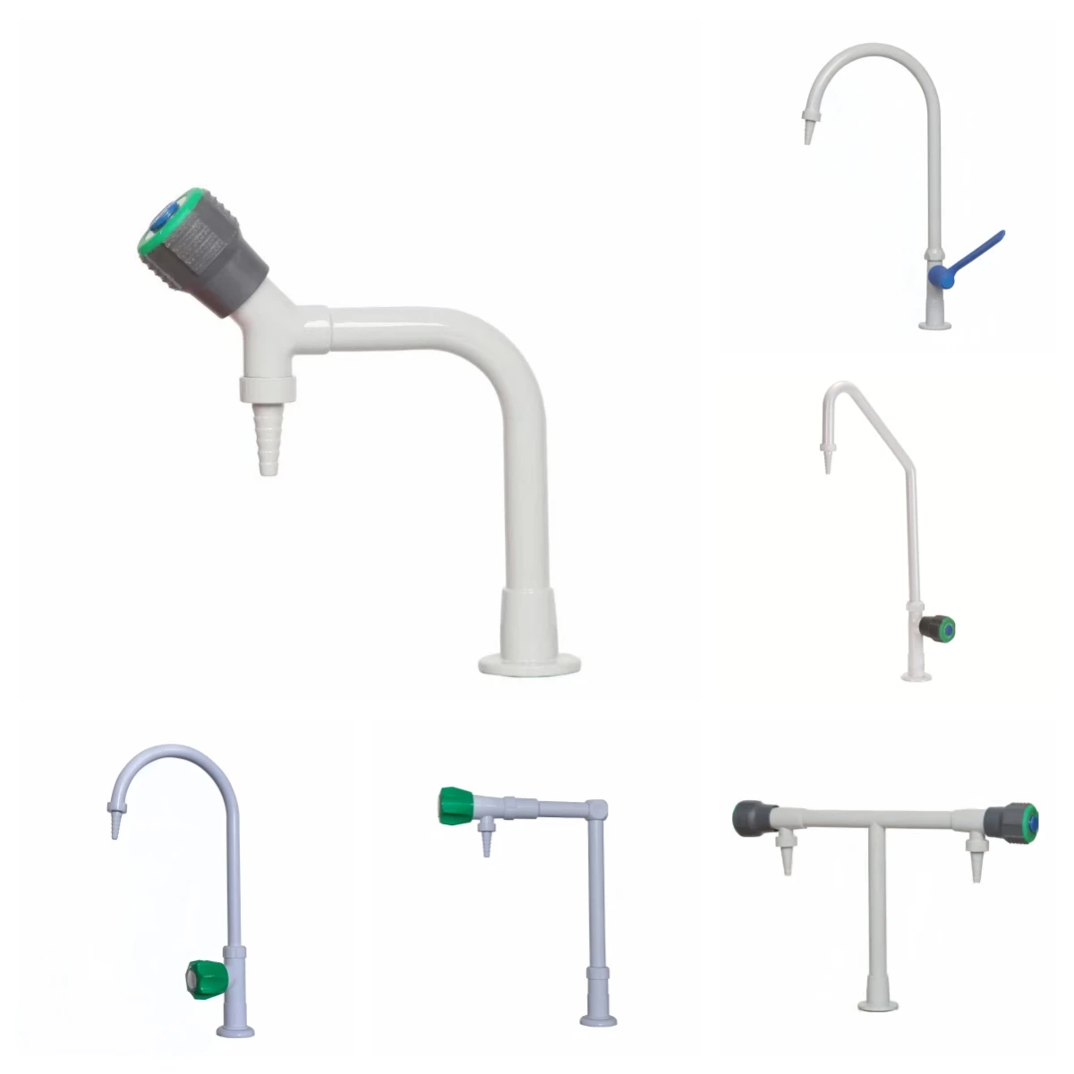 Высококачественный одноходовой/двухсторонний/Трехходовой водопроводный кран лабораторные фитинги