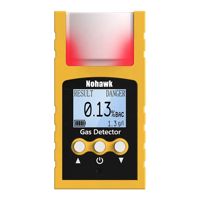 New wholesale convenient professional high accuracy portable breath alcohol detector alcohol meter tester