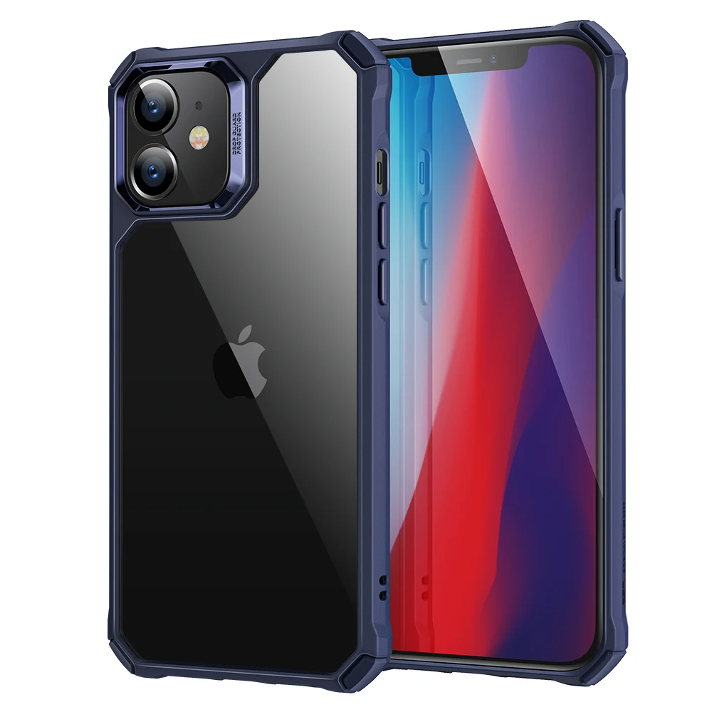 
ESR Air Armor Reinforced Drop Protection Phone Cover for iPhone 12 2020 Clear PC back iphone case 