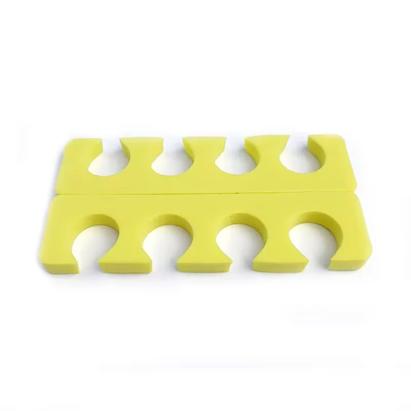 Nail Polish Divider with Double-sided Rectangle Emery Foam Art Toe Separator Finger Stretcher Beauty Type