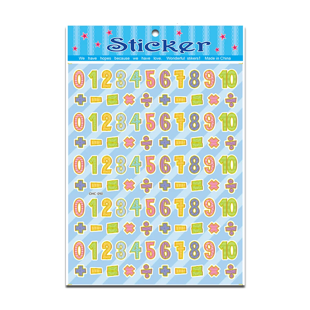 Custom sticker custom gold rim printing adhesive pvc label cartoon logo design cartoon love sticker