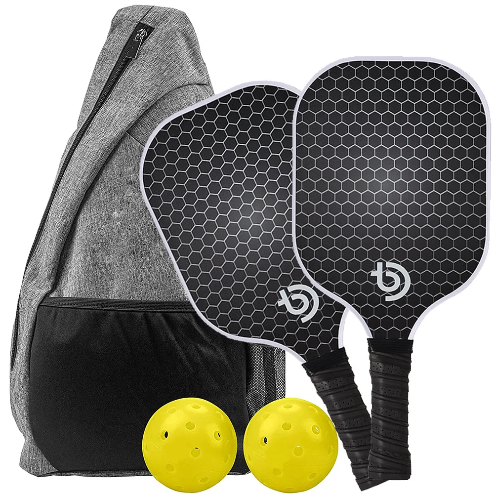 2023 China Custom High Quality Usapa Approved Glass Graphite Thermoformed Unibody Toray T700 Raw Carbon Fiber Pickleball Paddles