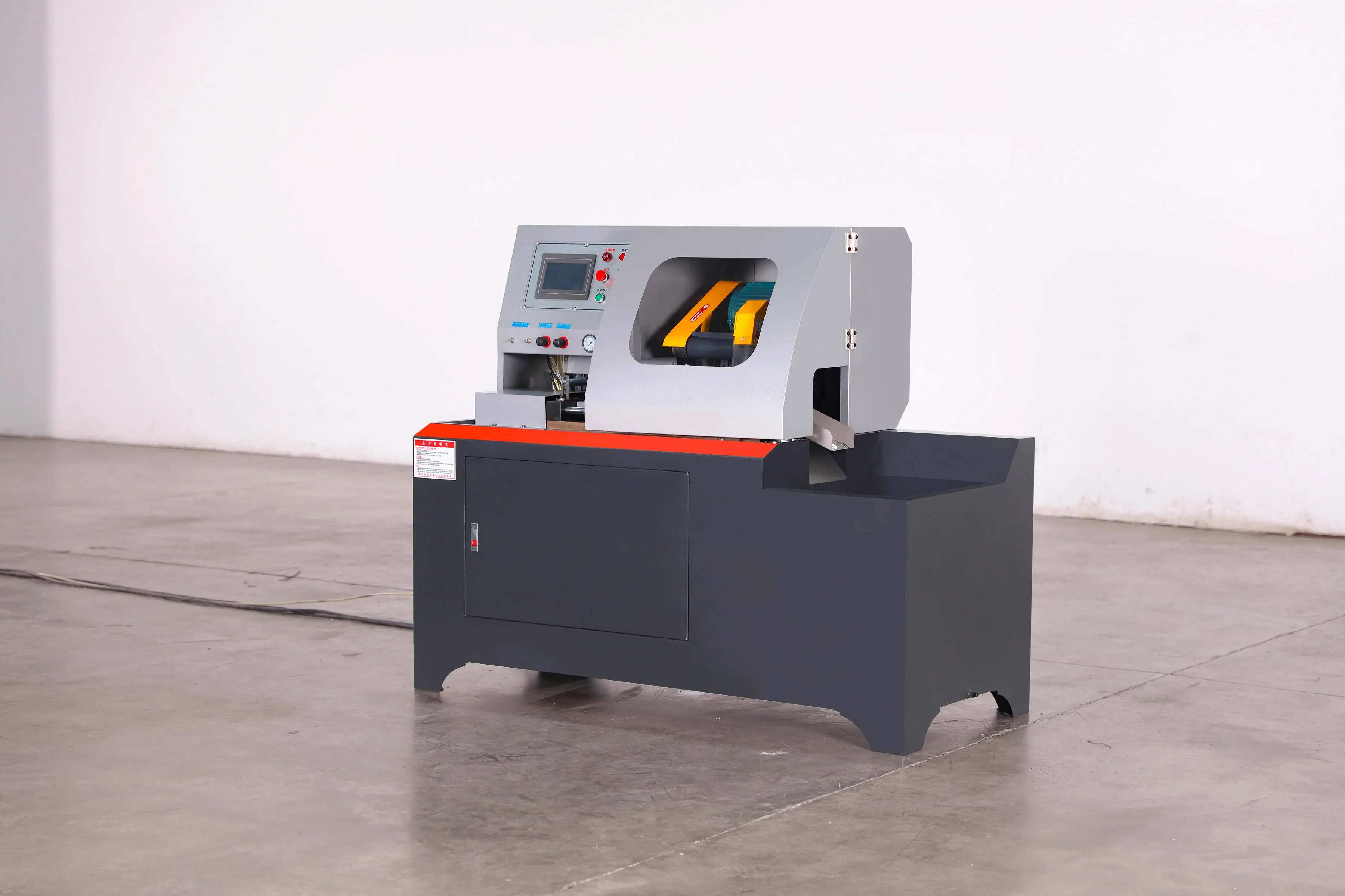 KTC-180NC Automatic Tube Cutter Circular Cold Saw Auto Pipe Cutting Machine With Servo Feeding for Nonferrous Tube Cutting