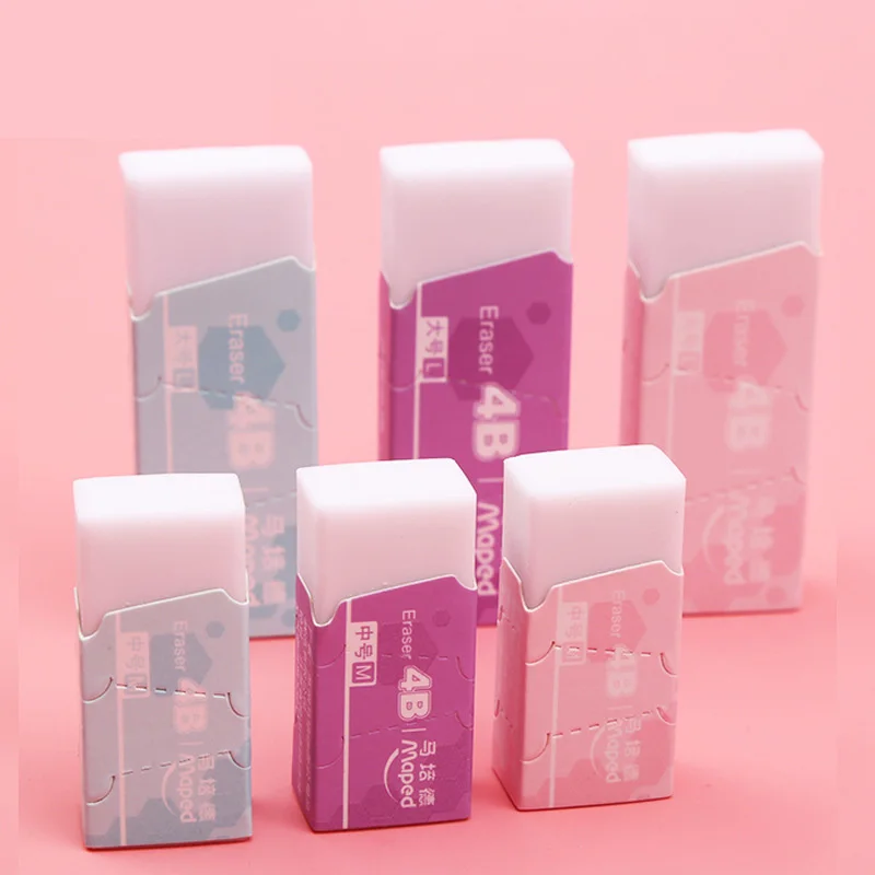 109000 Macaron 4B Eraser easy erase eraser for elementary school students to draw with art sketch