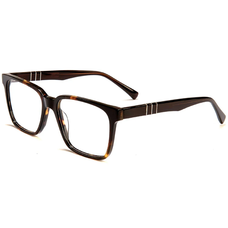 newest design large rectantgle eyeglasses frames men women custom logo classical oversize square eyewear acetate optical frames