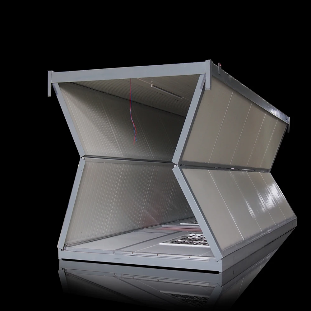 The Newest Prefab Demountable Cafe/Restaurant/Studio/Cafe/Fast Food/Office Design Floor Plans Install Folding Container House