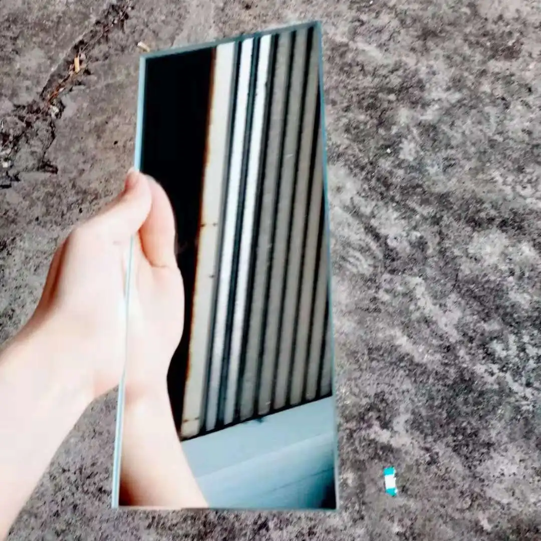 Custom High Quality  3mm 4mm mirror tray glass home rectangle glass mirror