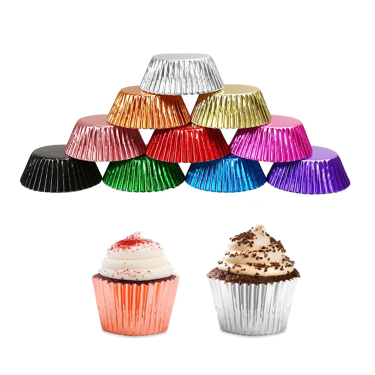 Food Grade Oven-safe White Homemade Mini Paper Pastry Muffin Molds Cupcake Liners Baking Cups