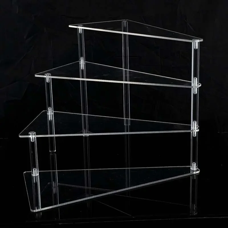 Factory Custom Wholesale 4-Layer Dessert Display Stand Acrylic Cupcake Display Stand
