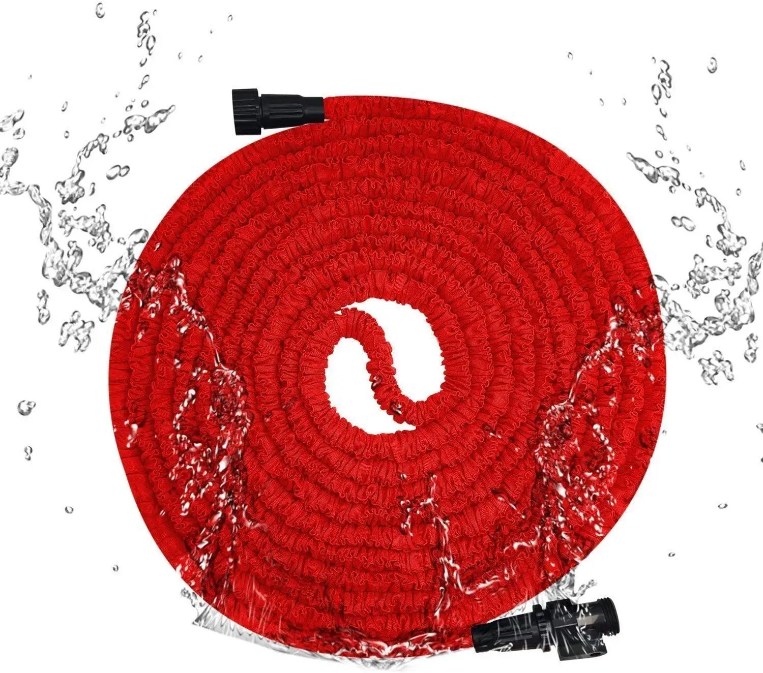 Расширяемый садовый шланг, гибкий тканевый садовый шланг, 25 футов, 50 футов, 75 футов, 100 футов, 200 футов